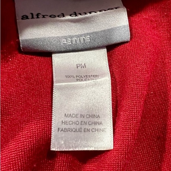Women’s Fleece Top By Alfred Dunner. Size PM - Picture 10 of 10